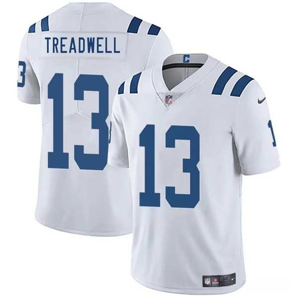 Men & Women & Youth Indianapolis Colts #13 Laquon Treadwell White 2025 Vapor Limited Stitched Jersey->indianapolis colts->NFL Jersey